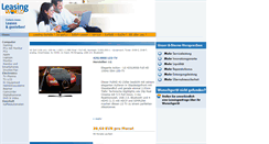 Desktop Screenshot of leasing-world.de